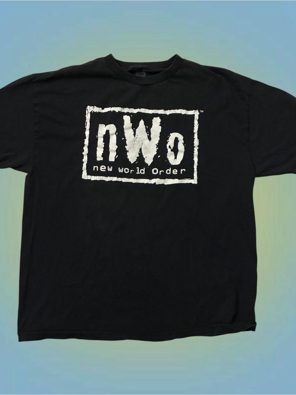 WWE nWo Black Tee with White Logo